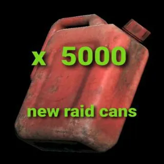 X5000  New Raid Cans Fuel