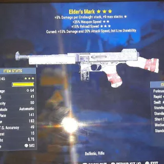 Elders Mark Gun +  2k Ammo