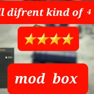 25  ⭐⭐⭐⭐  Mod Box Tataly Random Ones U Cant Pick