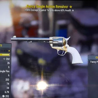 Fancy Single Action Revolver