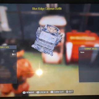 Blue Ridge Caravan Outfit And Gas Mask