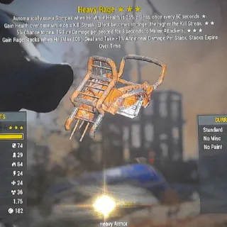 HEAVY RAGE ARMOR NEW