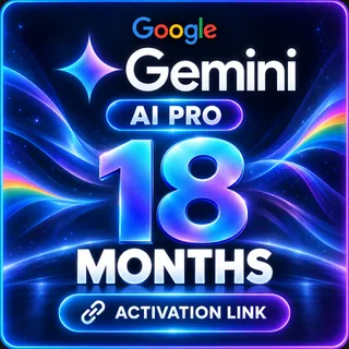 Google Gemini AI Pro 18 Months ⚡ Auto Delivery ⚡ 5TB Storage Global