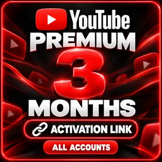 YouTube Premium 3 Months Individual Activation Link Global (All Accounts, Non-Trial)