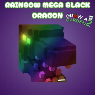 Rainbow Mega Black Dragon