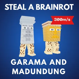 Garama and Madundung 300m/s