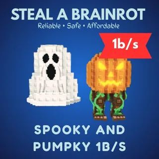 Spooky and Pumpky 1b/s