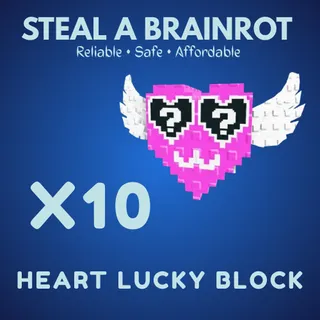 Heart Lucky Block 10x