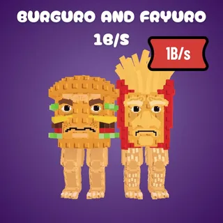 Burguro and Fryuro 1b/s