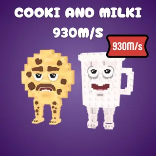 Cooki and Milki 930m/s