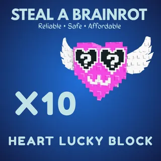 Heart Lucky Block 10x