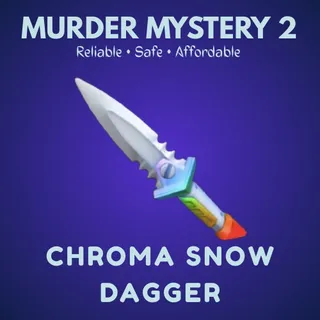 Chroma Snow Dagger