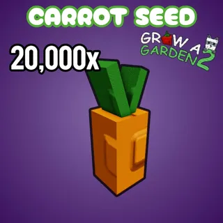 20,000x Carrot Seed