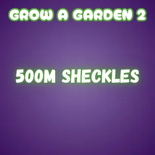 500M Sheckles