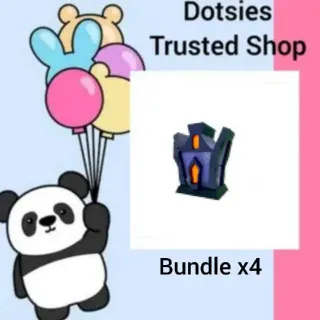 x4 Halloween Mummy Cat Box