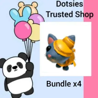 Bundle | X4 Golden Mummy Cat