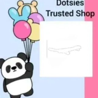 Vehicle - White Snowboard