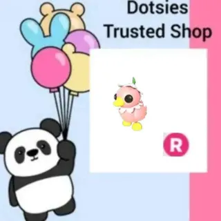 R Flower Power Duckling