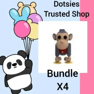 Bundle | X4 Toy Monkey