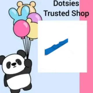 Vehicle - Blue Snowboard