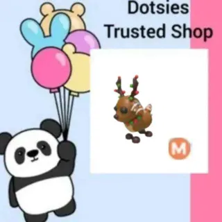 M Gingerbread Reindeer