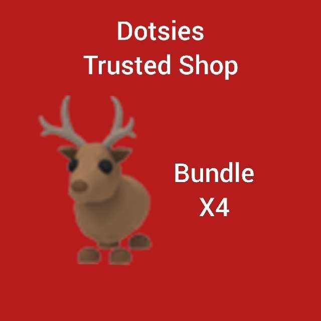 Bundle X4 Reindeer Game Items Gameflip