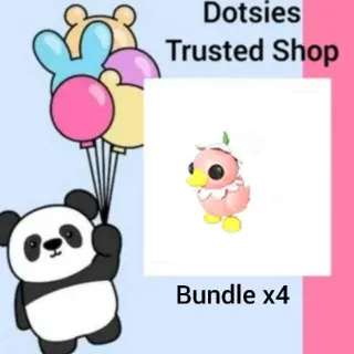 X4 Flower Power Duckling