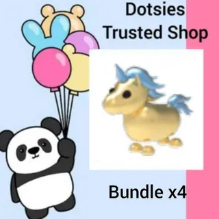 Bundle | X4 Golden Unicorn