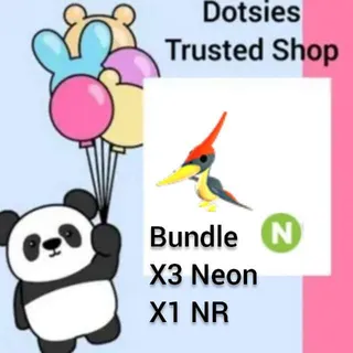Bundle | Neon Pterodactyl Mix