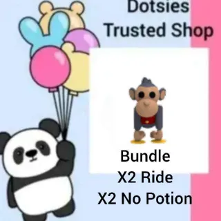 X4 Toy Monkey Mix
