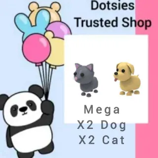 Bundle | X4 Mega Cat Dog 
