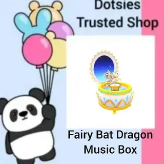 Furniture - Fairy Bat Dragon Music Box
