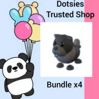 Bundle | X4 Black Chow Chow