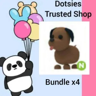 Bundle | X4 N Chocolate Labrador