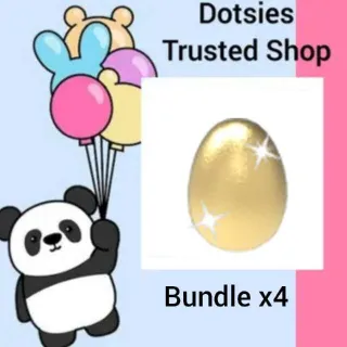Bundle | X4 Golden Egg
