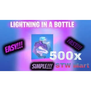 500x Lightning In The Bottle