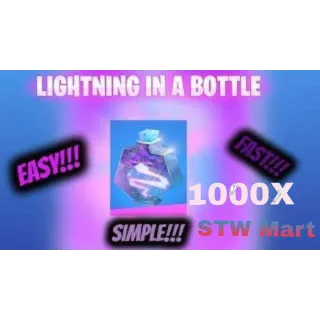 1000x Lightning In The Bottle | 1k