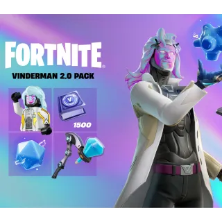 Fortnite - Vinderman 2.0 Pack + 1500 V-Bucks Challenge XBOX LIVE Key SOUTH AFRICA INSTANT DELIVERY