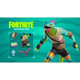 Fortnite - Sun & Scales Pack + 600 V-Bucks XBOX LIVE Key SOUTH AFRICA INSTANT DELIVERY