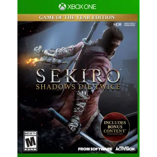 SEKIRO: SHADOWS DIE TWICE - GOTY EDITION XBOX KEY ARGENITNA INSTANT DELIVERY