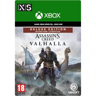 ASSASSIN'S CREED VALHALLA DELUXE EDITION XBOX LIVE KEY ARGENITNA INSTANT DELIVERY