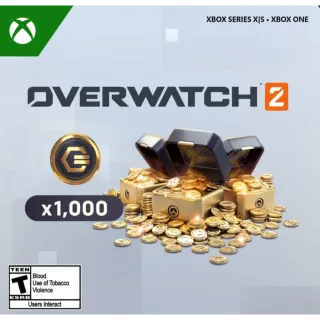 GLOBAL - BATTLE.NET(Windows),PLAYSTATION, XBOX, STEAM. Overwatch 2 Digital code - 1000 Coins Instant Code Delivery.