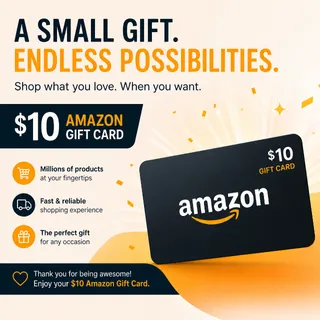 $10.00 USD Amazon