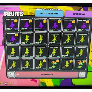 24x FRUITS 11.89M-11.8M