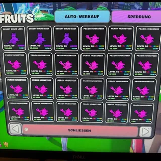 24x FRUITS BUNDLE 13M+