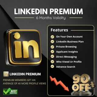 Linkedin Premium Business 6 Months New User - Gift Card