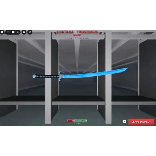 FrostBorn Katana MC - Sniper Duels