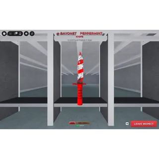 2X Bayonet Peppermint Combo MC FT & WW