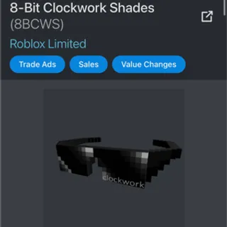 8-bit  Clockwork Shades