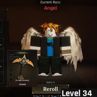  [Auto Delivery] Accounts The Forge (Beta) | Angel Lv. 30+ [Arcane Pickaxe]